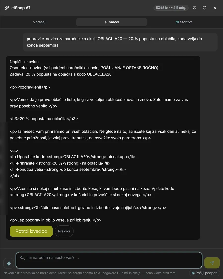 Osnutek e-novice